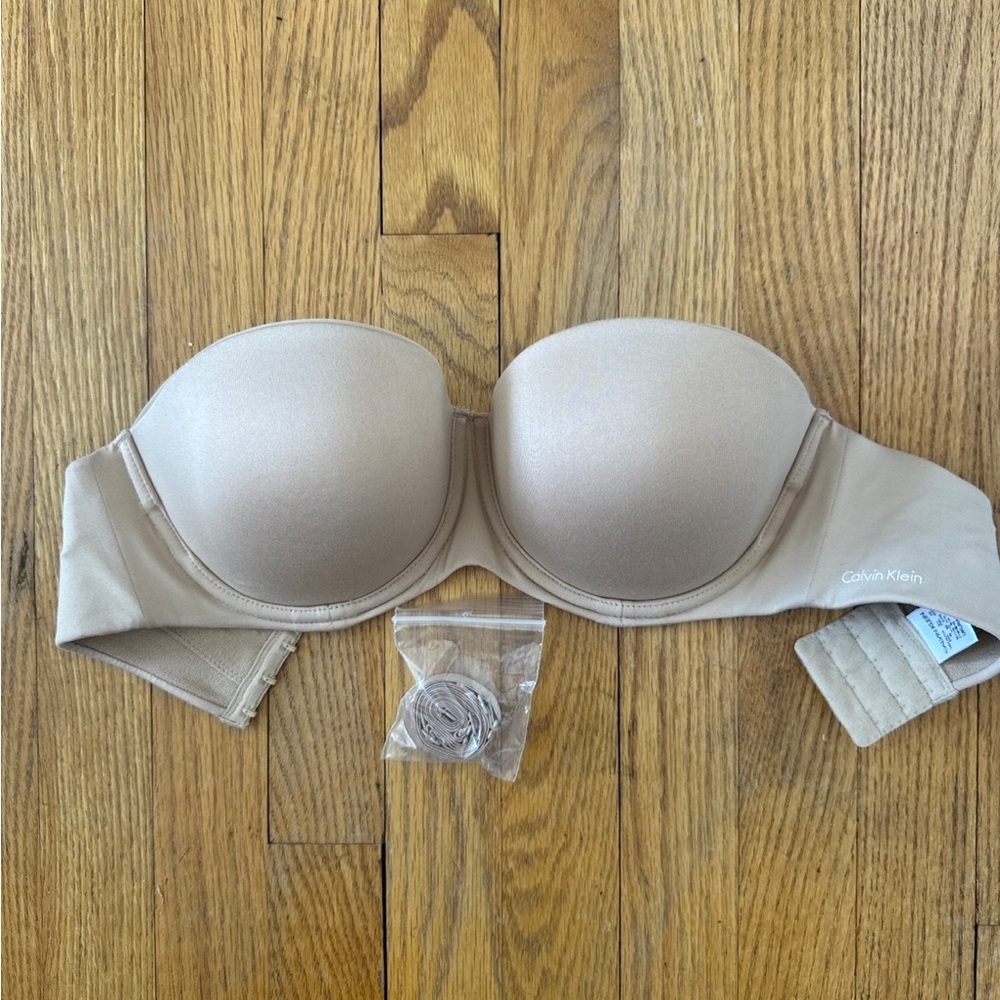 Calvin Klein Nude/Tan Strapless Bra